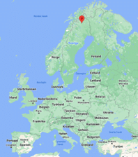 map Kiruna